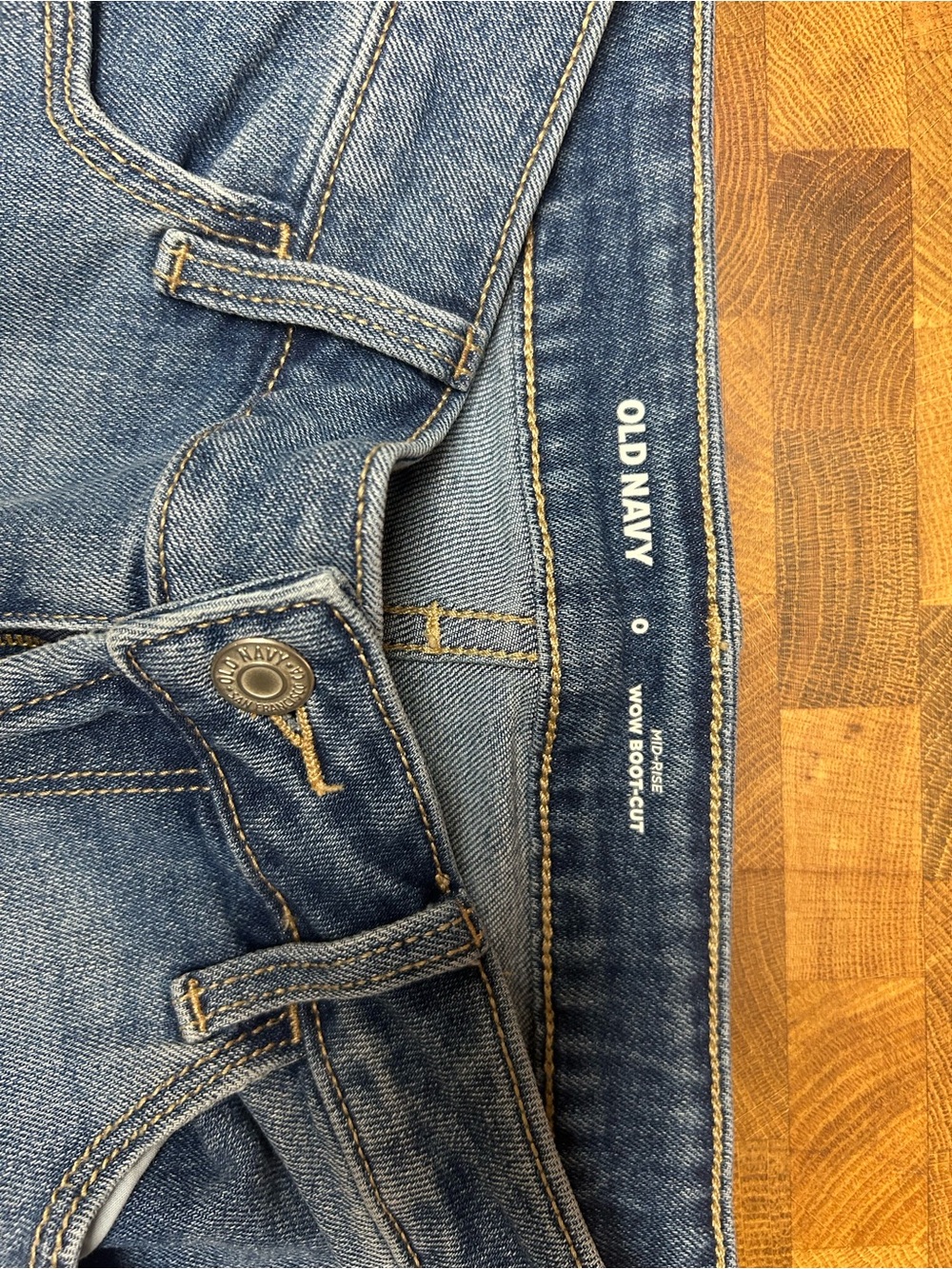 Old Navy Women's Medium Blue Bootcut Jeans